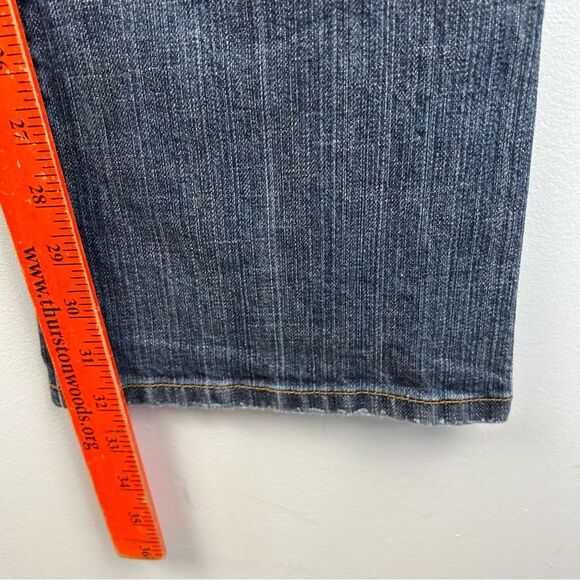 LondonJean Boot Cut Jeans Patch Pockets Retro Style Women’s Sz 2 - Picture 9 of 14